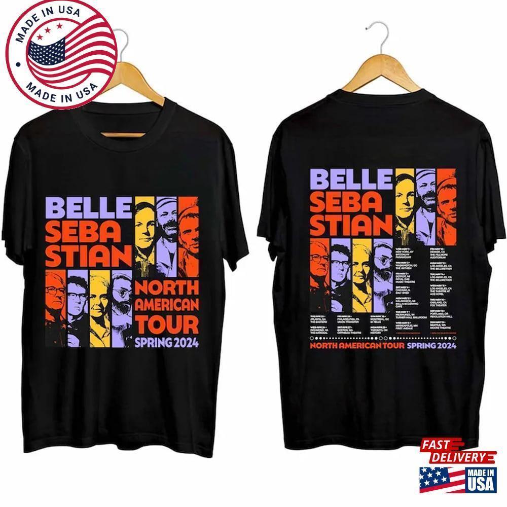 Belle And Sebastian  Tour Shirt Band Fan Classic T-Shirt 2 Sided